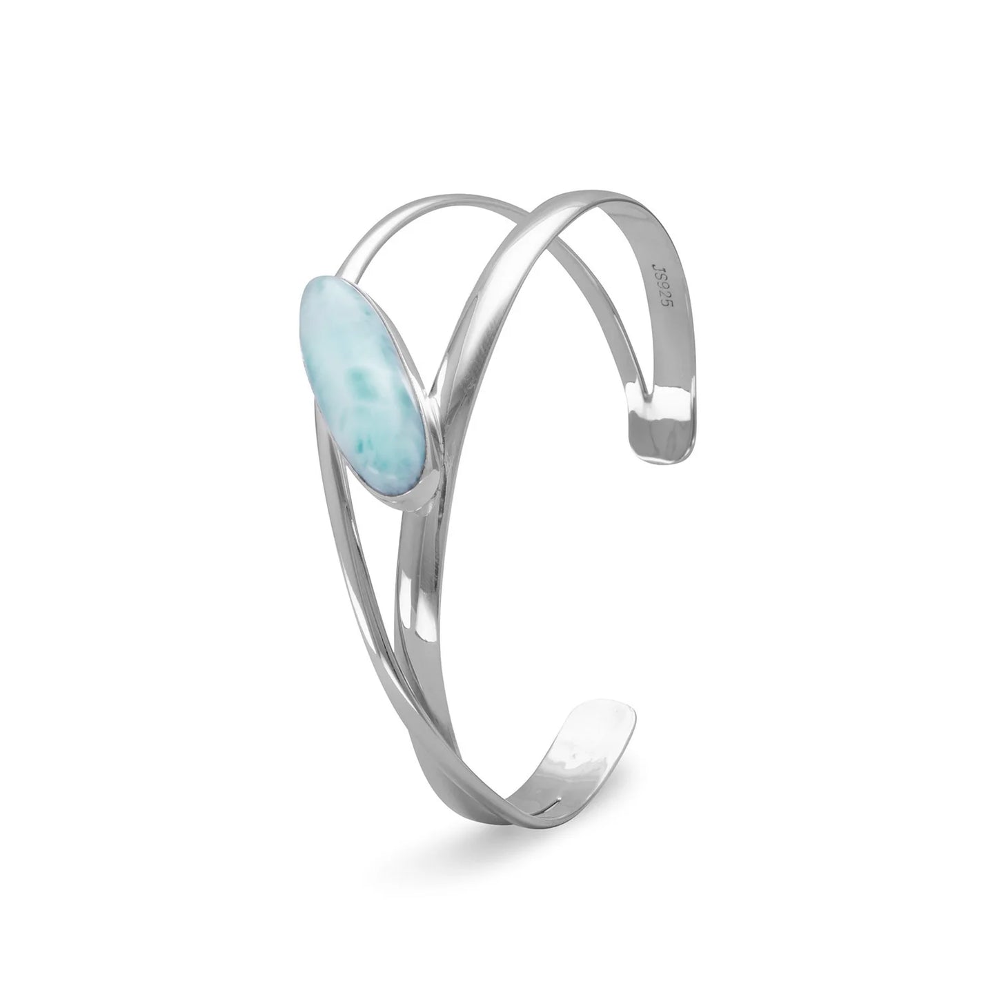 Larimar Cuff Bracelet