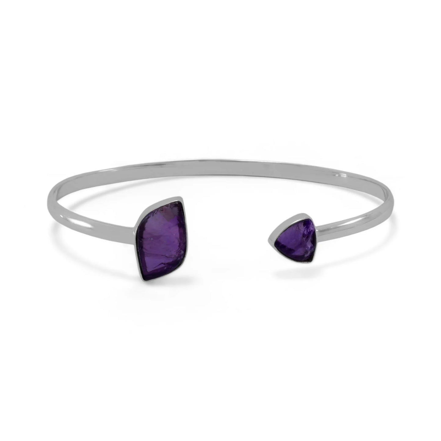 Amethyst Cuff Bracelet