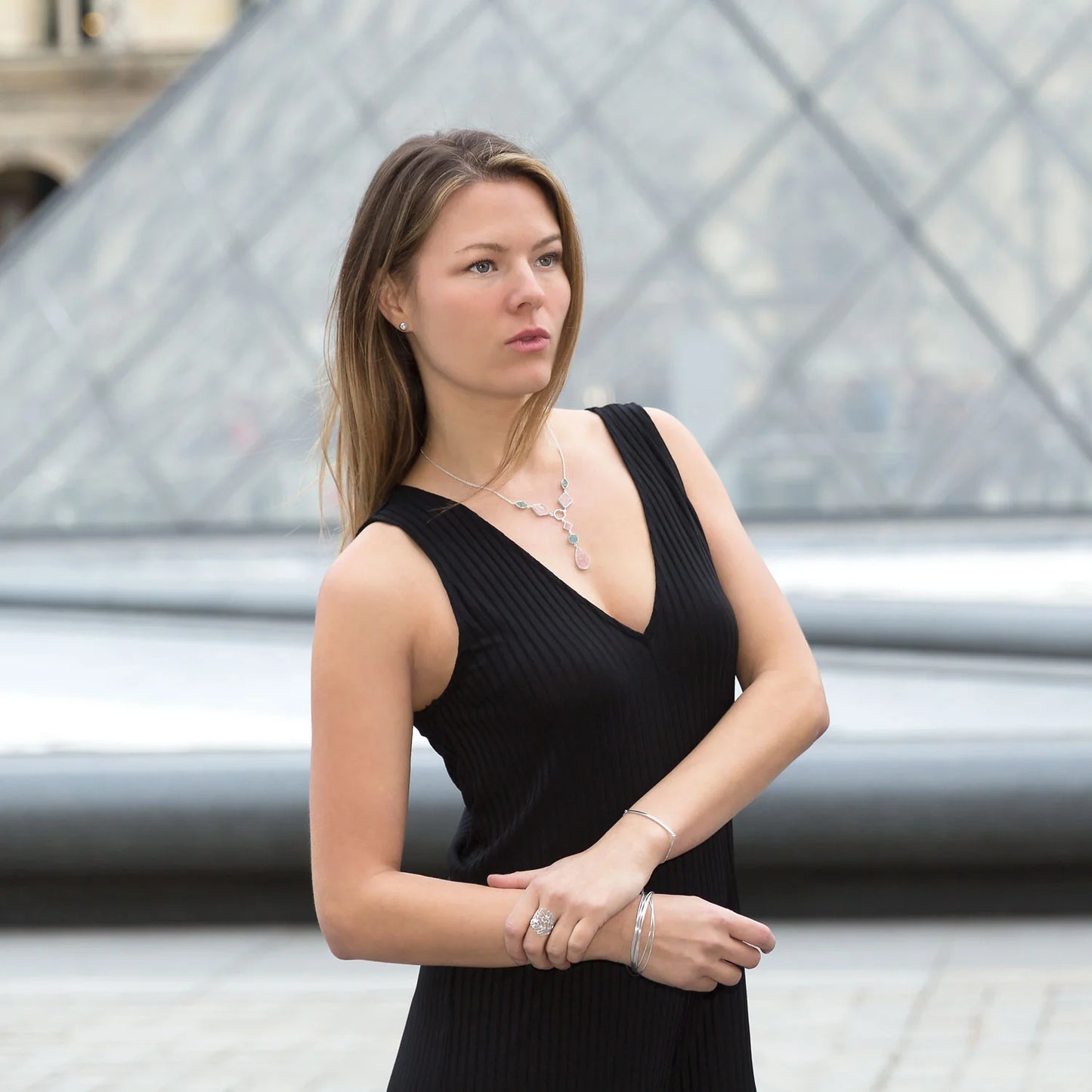 Sterling Silver Bar Bolo Bracelet, Adjustable Link Chain, 9.25 Inch, 2mm x 47mm Polished Bar