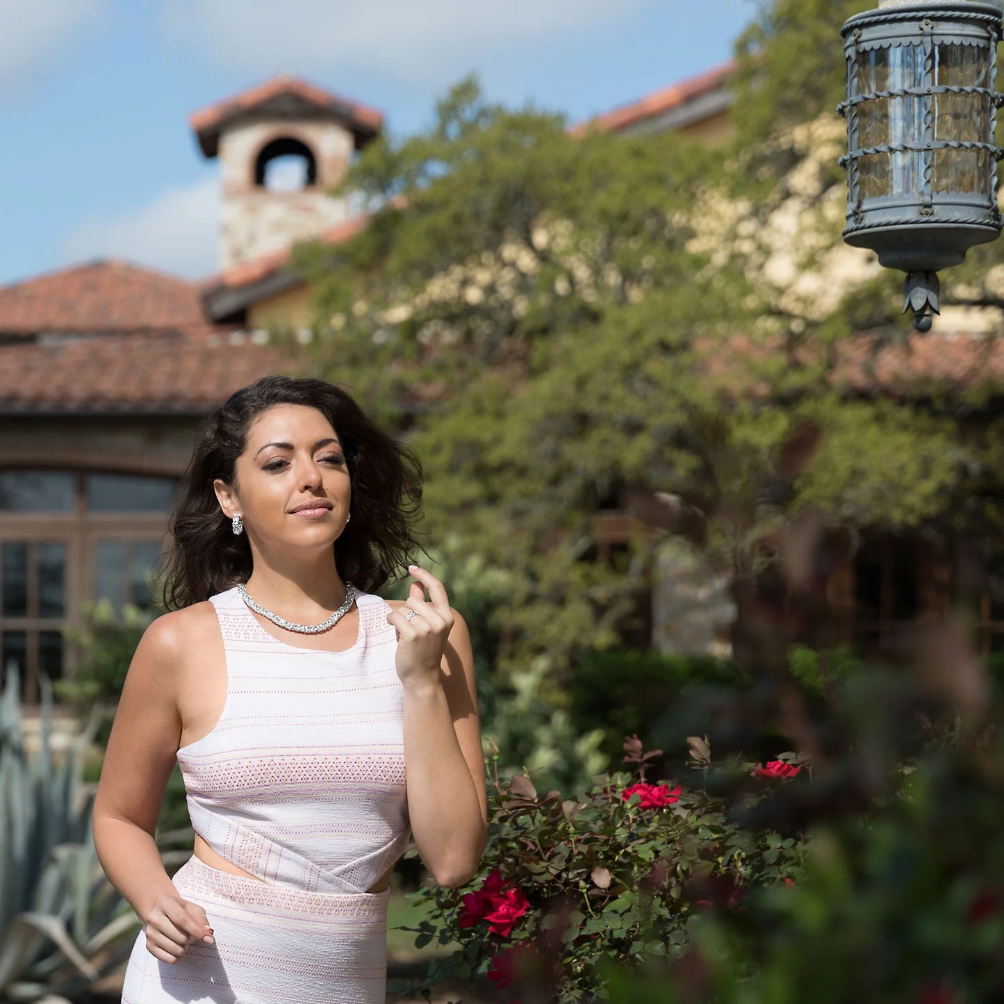 Sterling Silver Byzantine Chain Necklace, 18 Inch Length, 12mm Wide, Italian Made, Spring Ring Closure