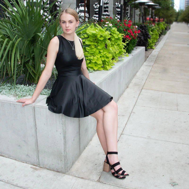 Sterling Silver Wave Outline French Wire Earrings, Rhodium Plated, 29.5mm Length