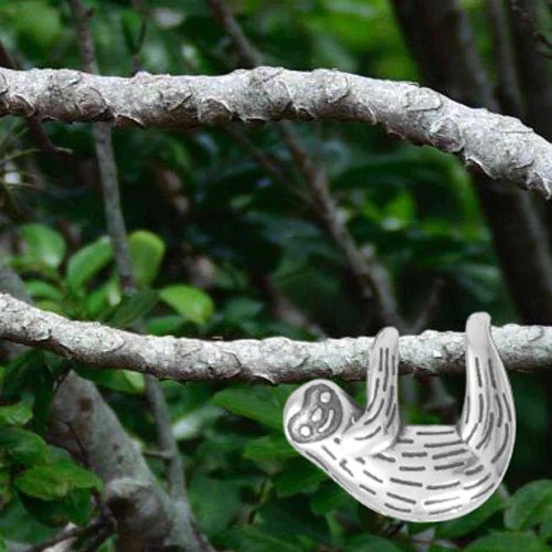 Oxidized Hanging Sloth Slide