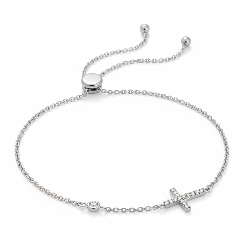 優化動態角度十字架手鍊