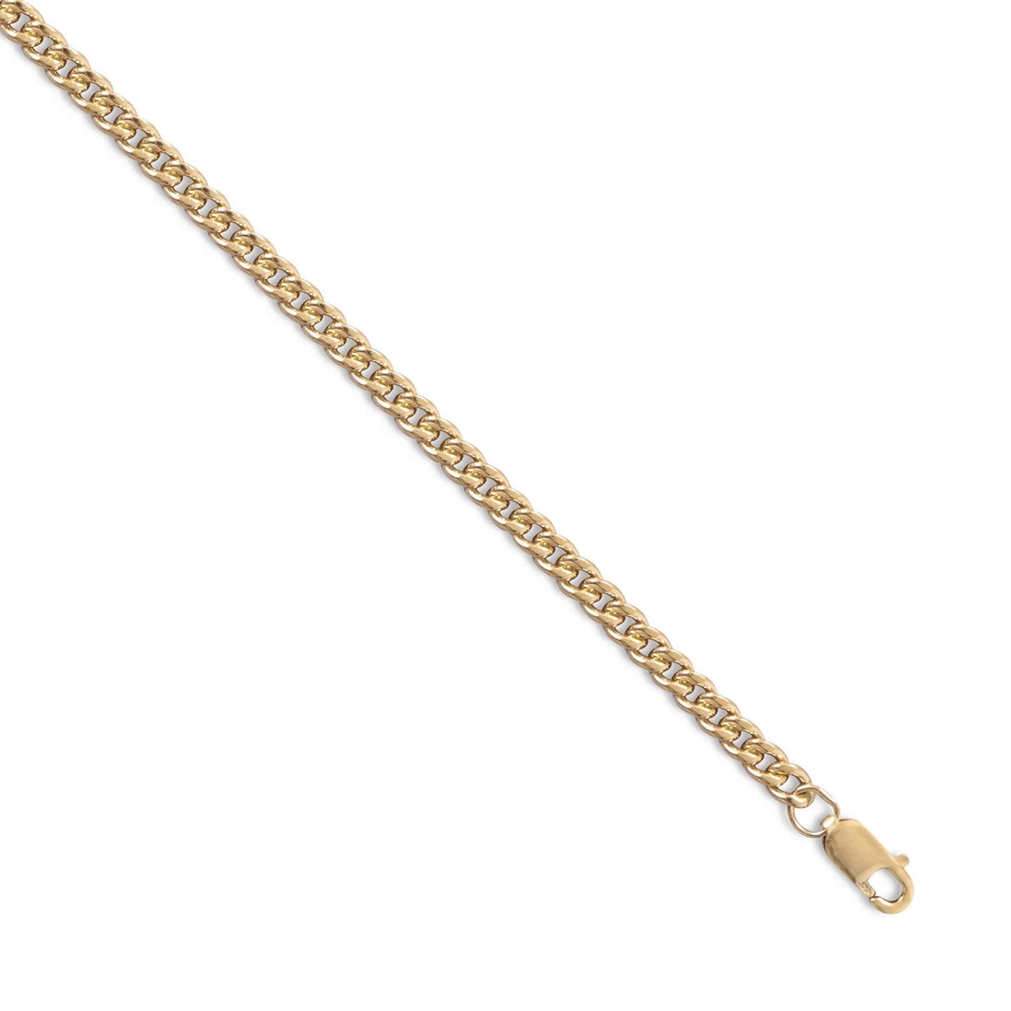 Curb Chain Necklace 14/20 Gold Filled Lobster Clasp 2.9mm