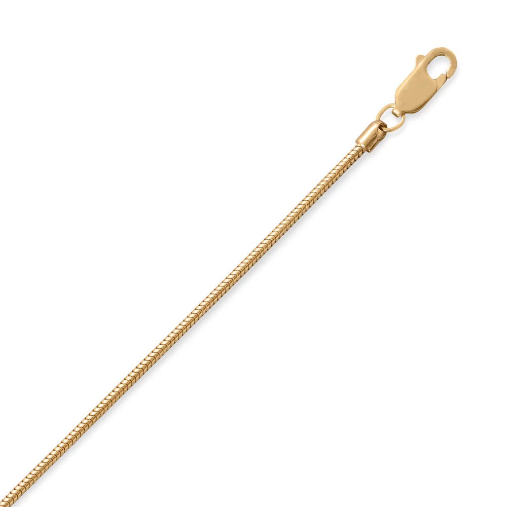 16"-24" 14/20 Gold Filled Snake Chain (1.5mm)