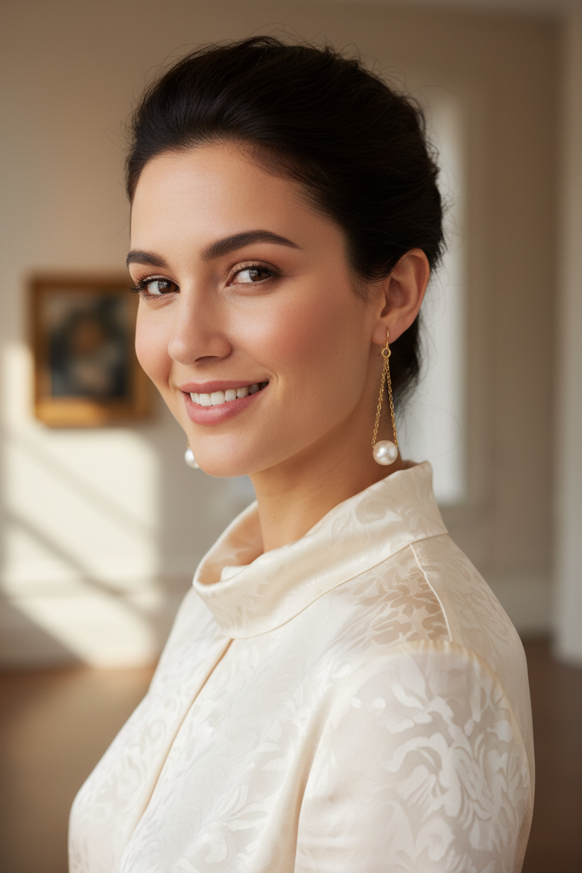 Updo Style Original Pearl