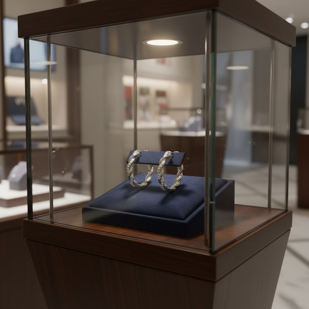 首飾店場景 1 - 奢華展示櫃