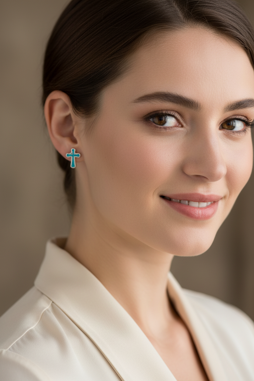 模特兒佩戴 1 - 優雅肖像