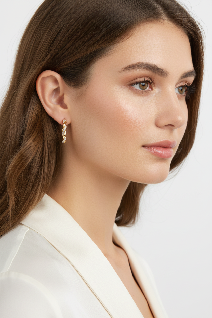 模特兒佩戴圖 1 - 正面特寫