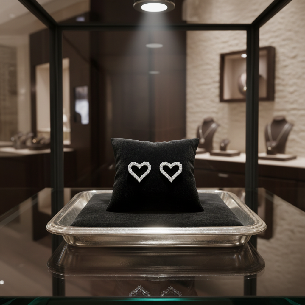 首飾店場景 1 - 奢華展示櫃