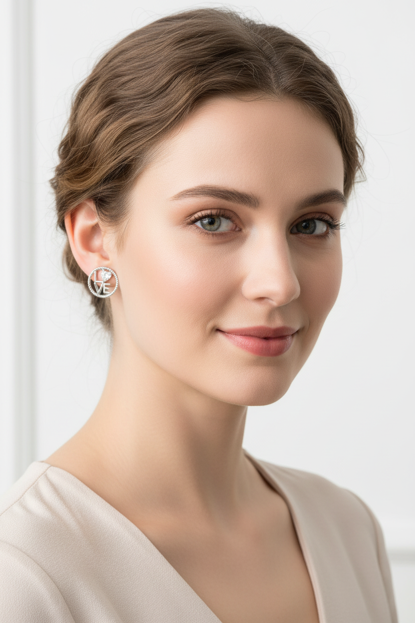 模特兒佩戴圖 1 - 正面特寫