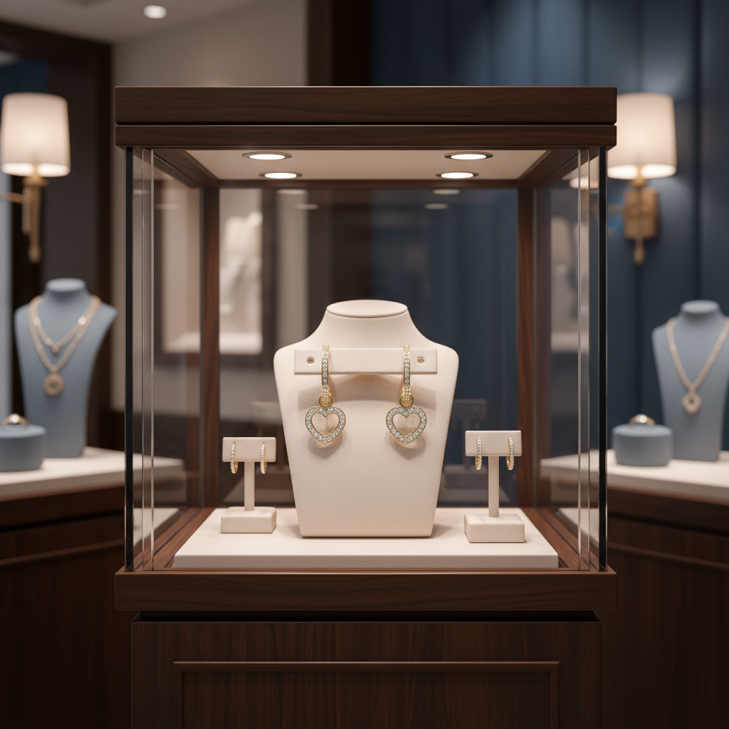 首飾店場景 1 - 奢華展示櫃