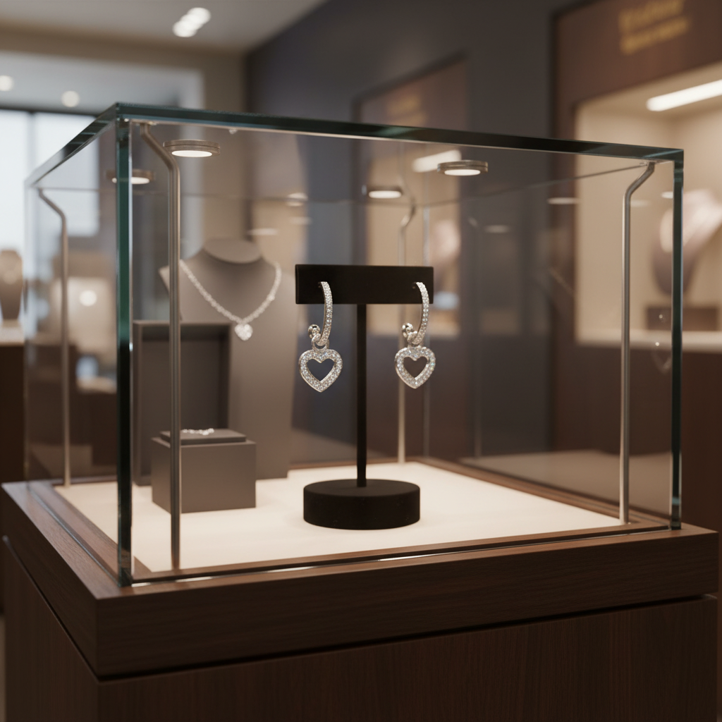 首飾店場景 1 - 奢華展示櫃