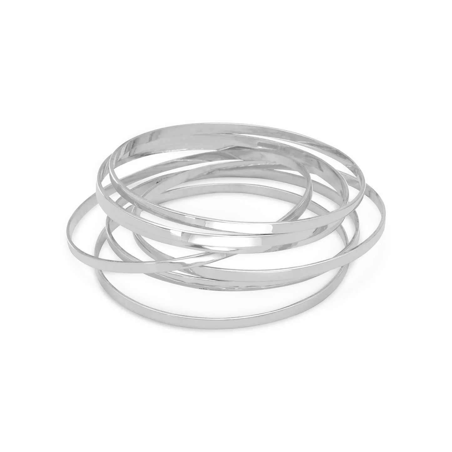 7 Flat Bangles