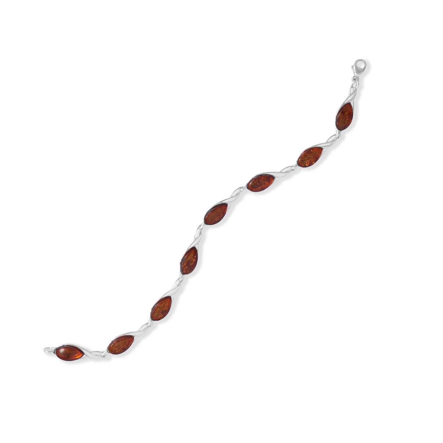 Enchanting 7" Baltic Amber Bracelet