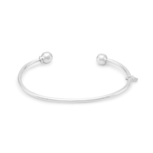 Expertly designed Charm Cuff featuring Ball End