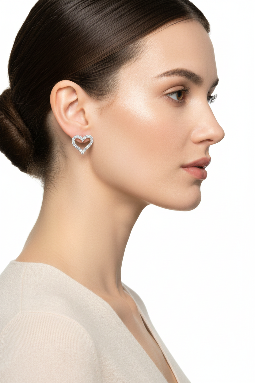 模特兒佩戴圖 2 - 側面輪廓