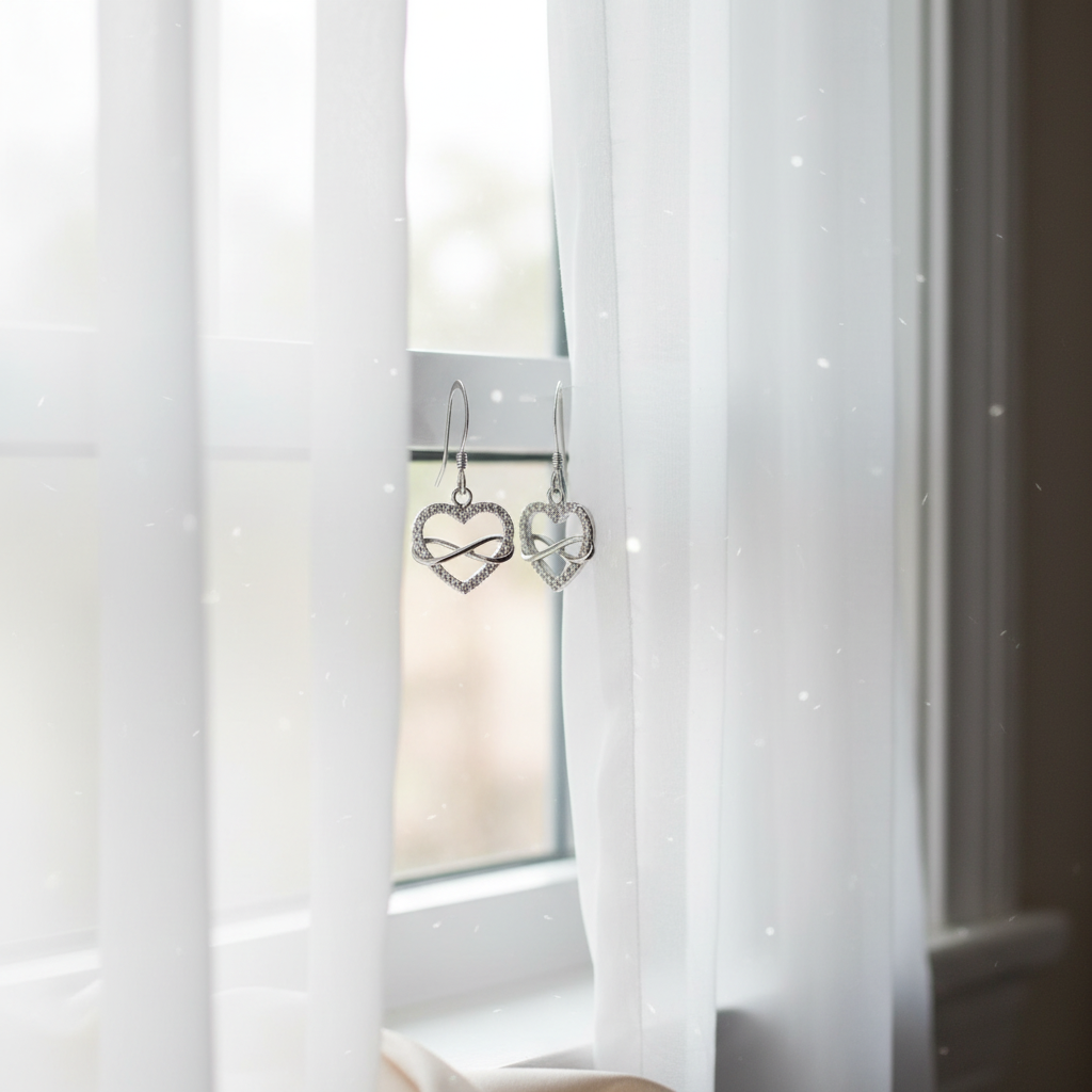 窗邊場景 2 - 白色窗簾漫射光