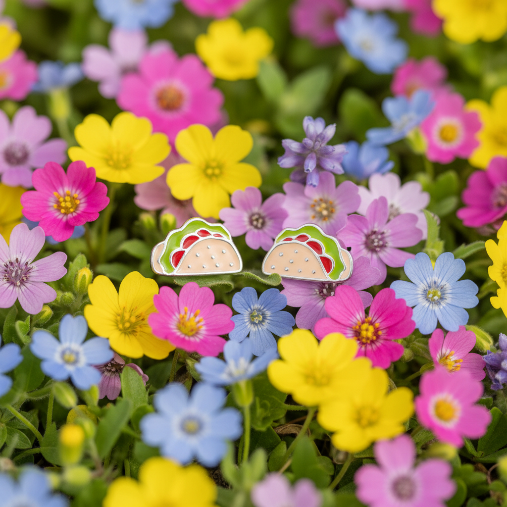 鮮花背景 2 - 繽紛野花