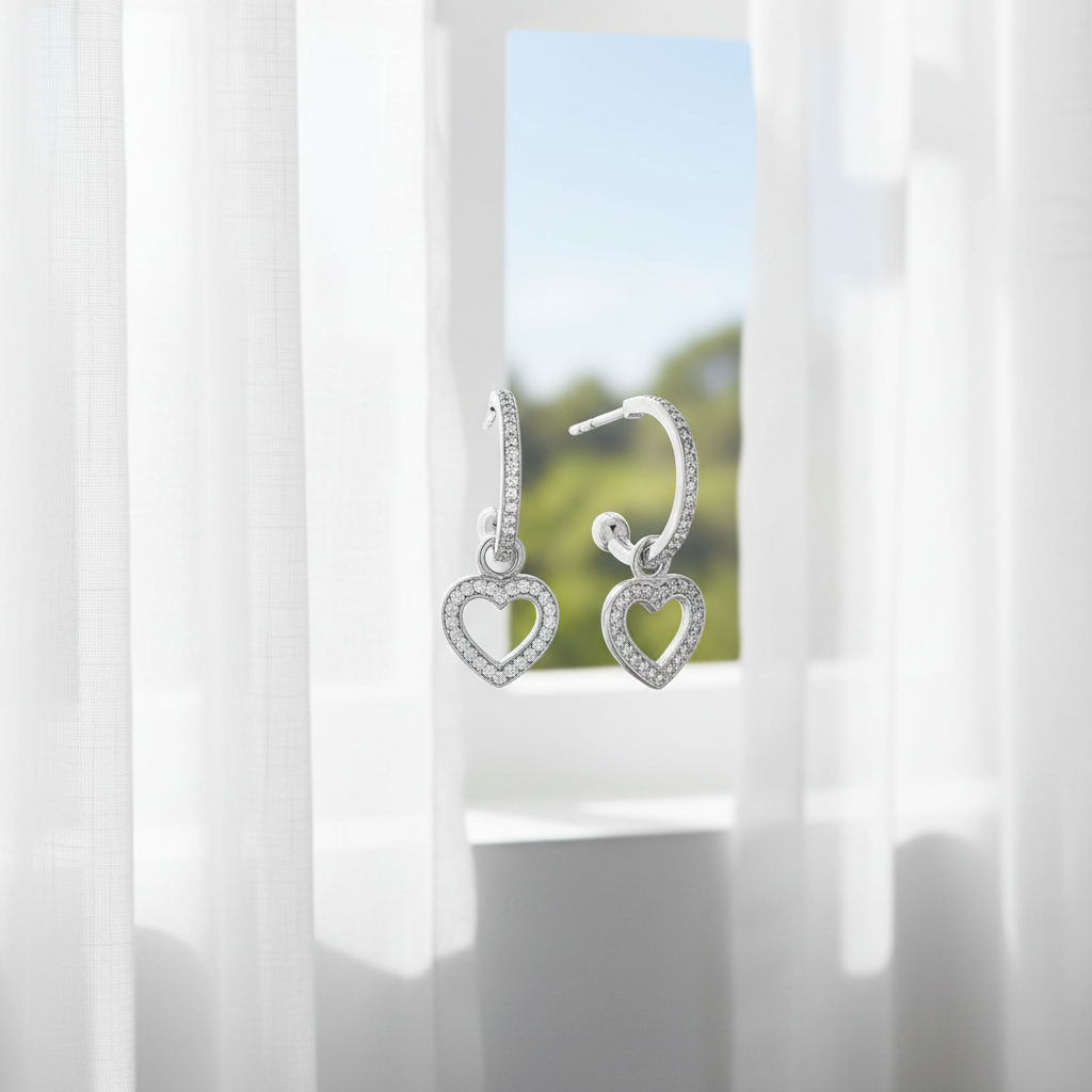 窗邊場景 2 - 白色窗簾漫射光