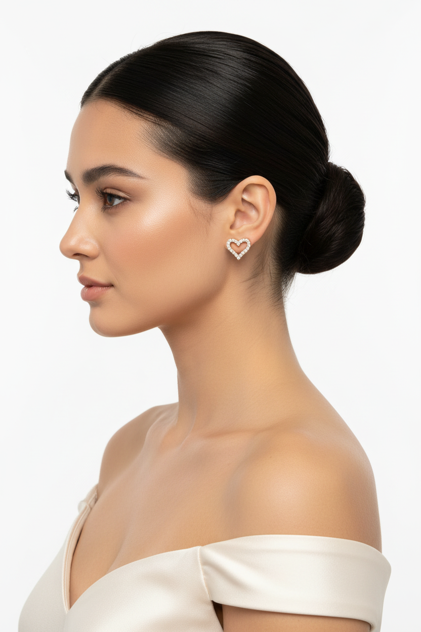 模特兒佩戴圖 2 - 側面輪廓