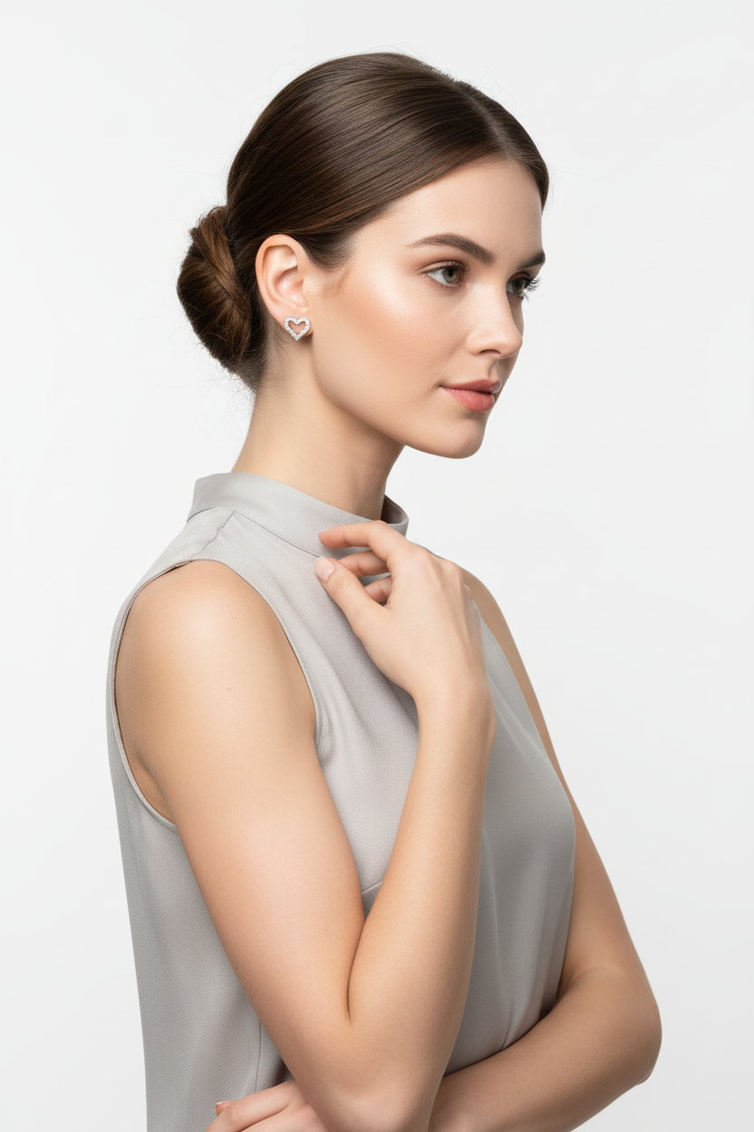 模特兒佩戴圖 3 - 四分之三視角