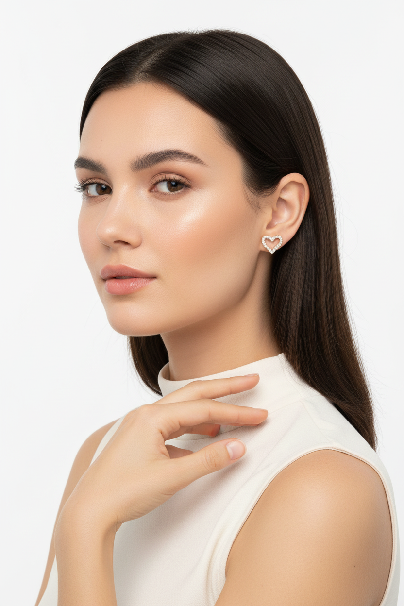 模特兒佩戴圖 3 - 四分之三視角