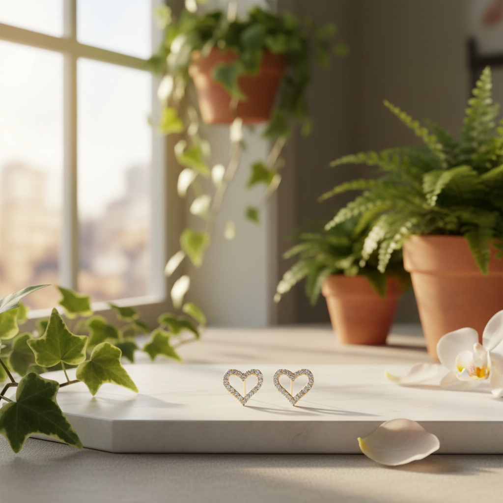 窗邊場景 4 - 黃金時段與植物