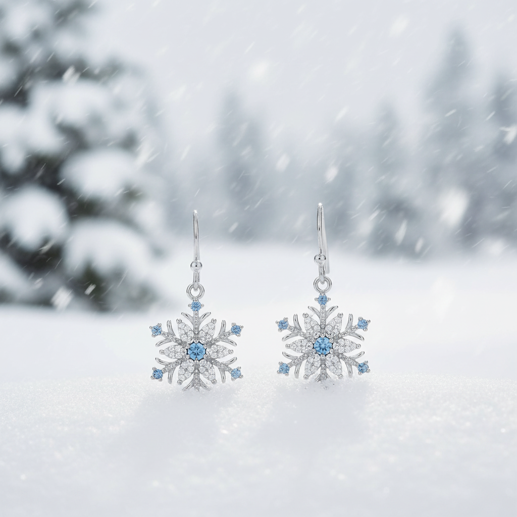 下雪背景 4 - 新鮮積雪