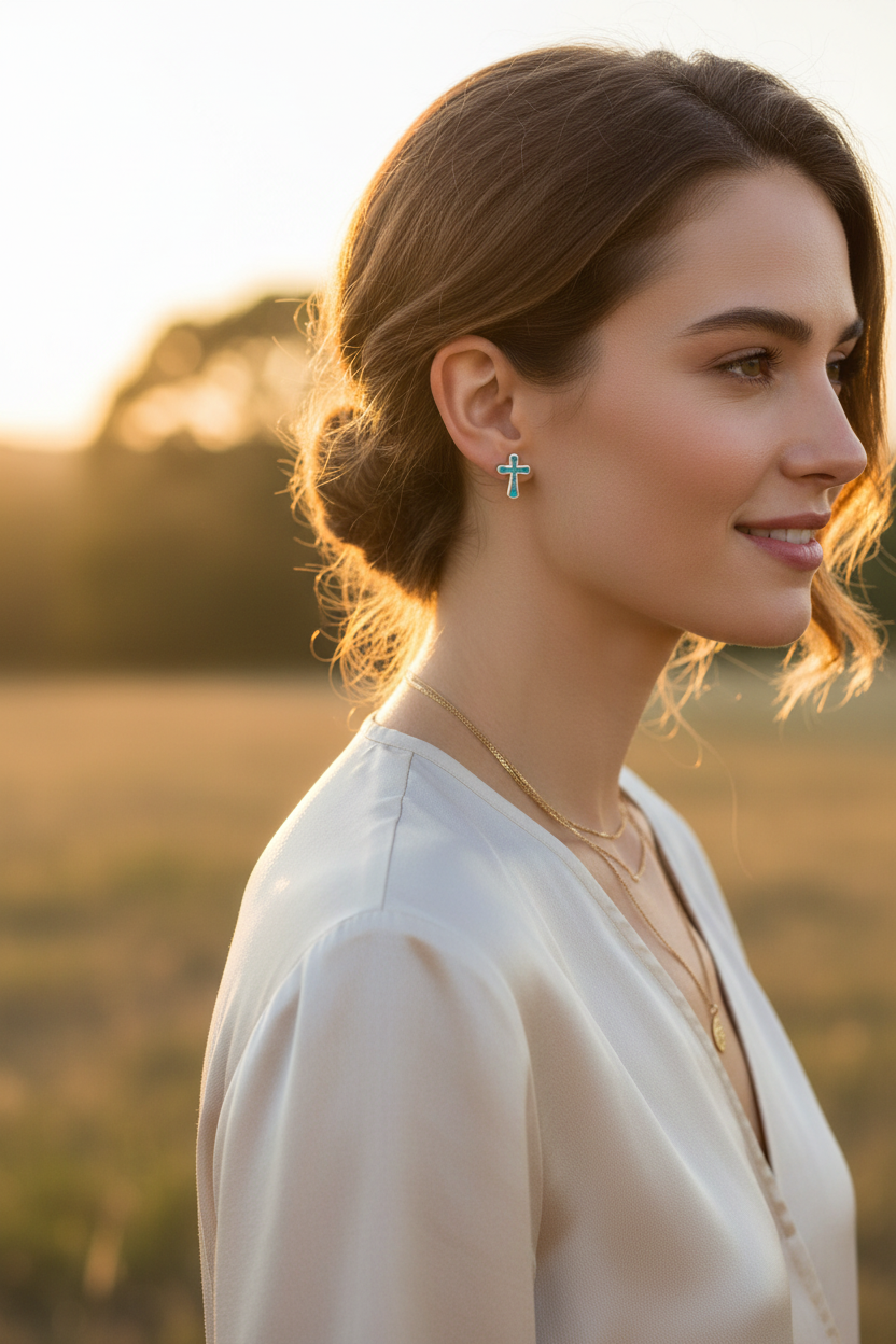 模特兒佩戴 4 - 側角度