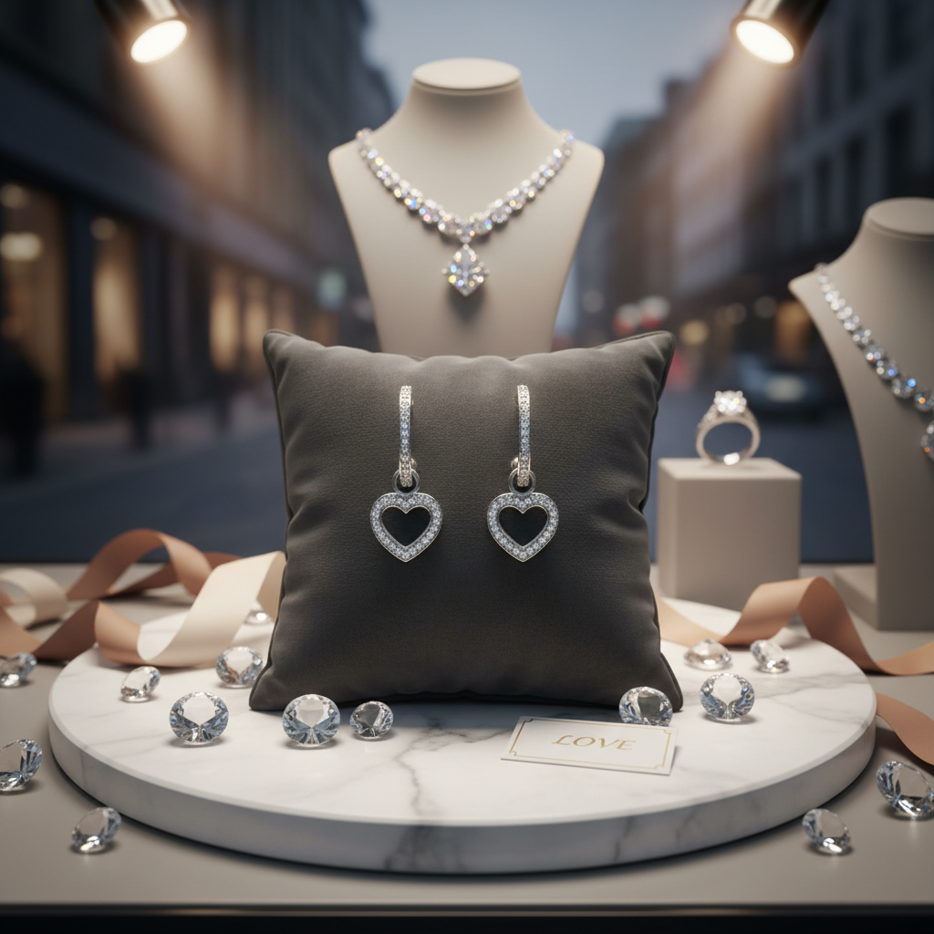 首飾店場景 5 - 高端櫥窗陳列