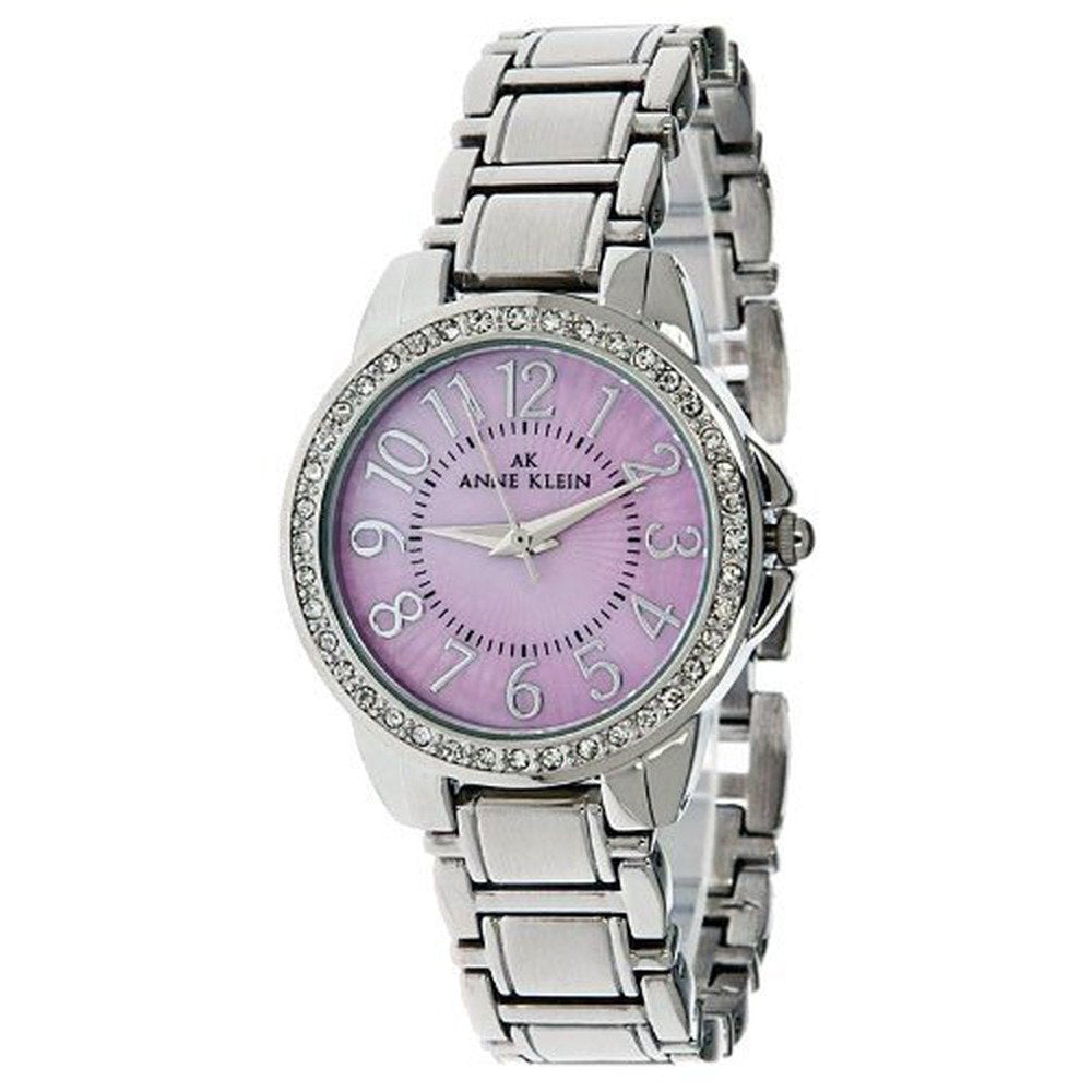 Anne Klein Women's 10-9661PMSV Classic Pink MOP Watch