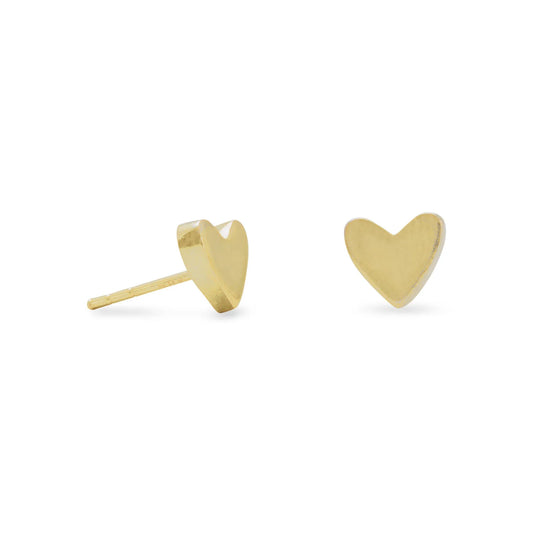 Heart Stud Earrings