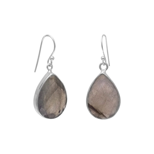 Faceted Labradorite Earrings