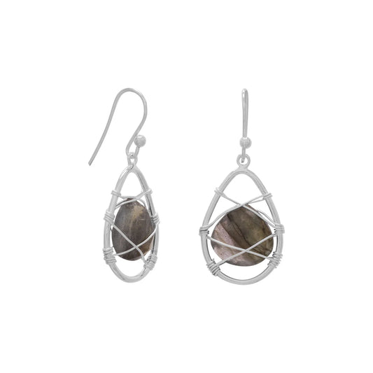 Labradorite Earrings