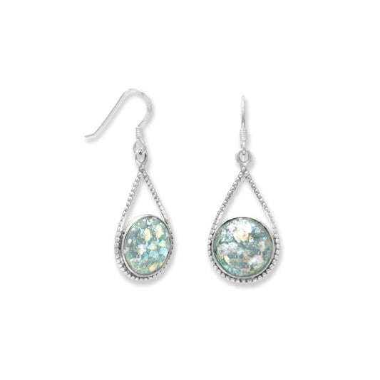 Roman Glass Earrings