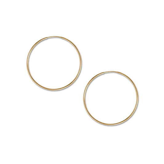 14/20 Gold-Filled 38mm Hoops