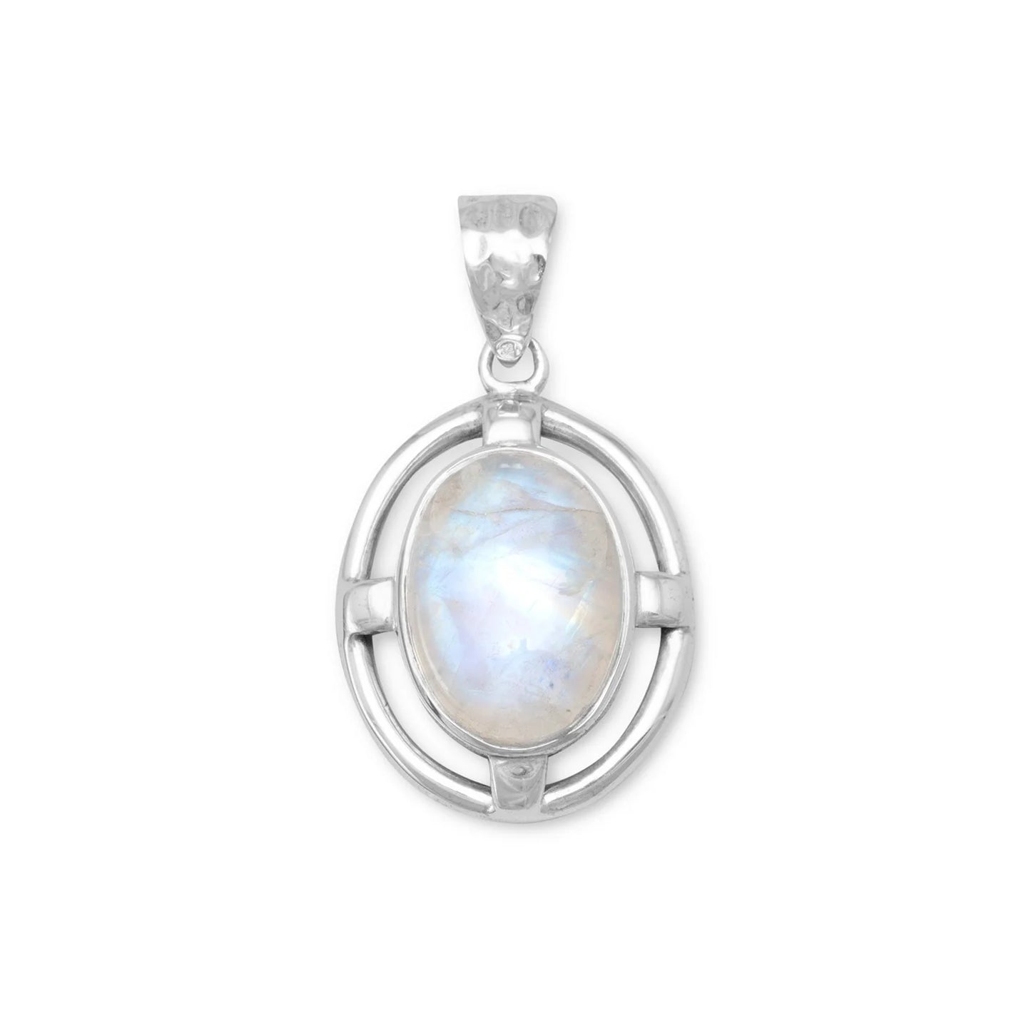 Rainbow Moonstone Pendant