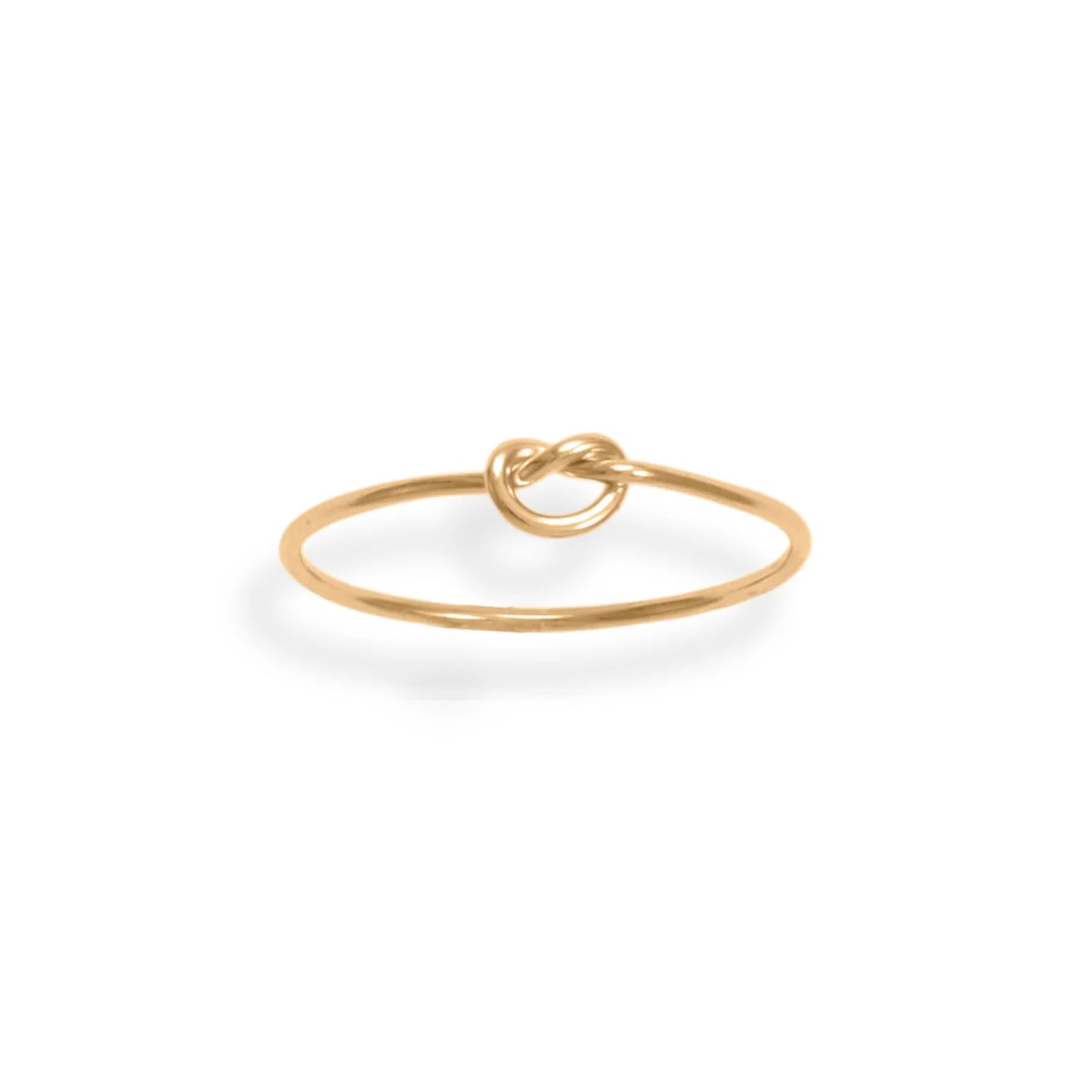 14/20 Gold Filled Thin Love Knot Ring