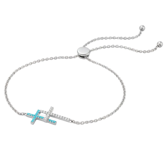 優化不同角度雙十字架手鍊