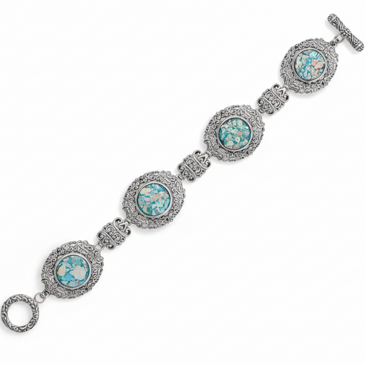 真實感綠松石手鍊產品圖