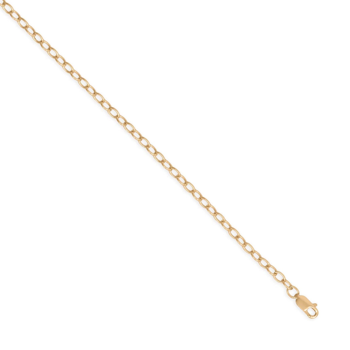 Open Link Cable Chain 14/20 Gold Filled Lobster Clasp USA 3.4mm