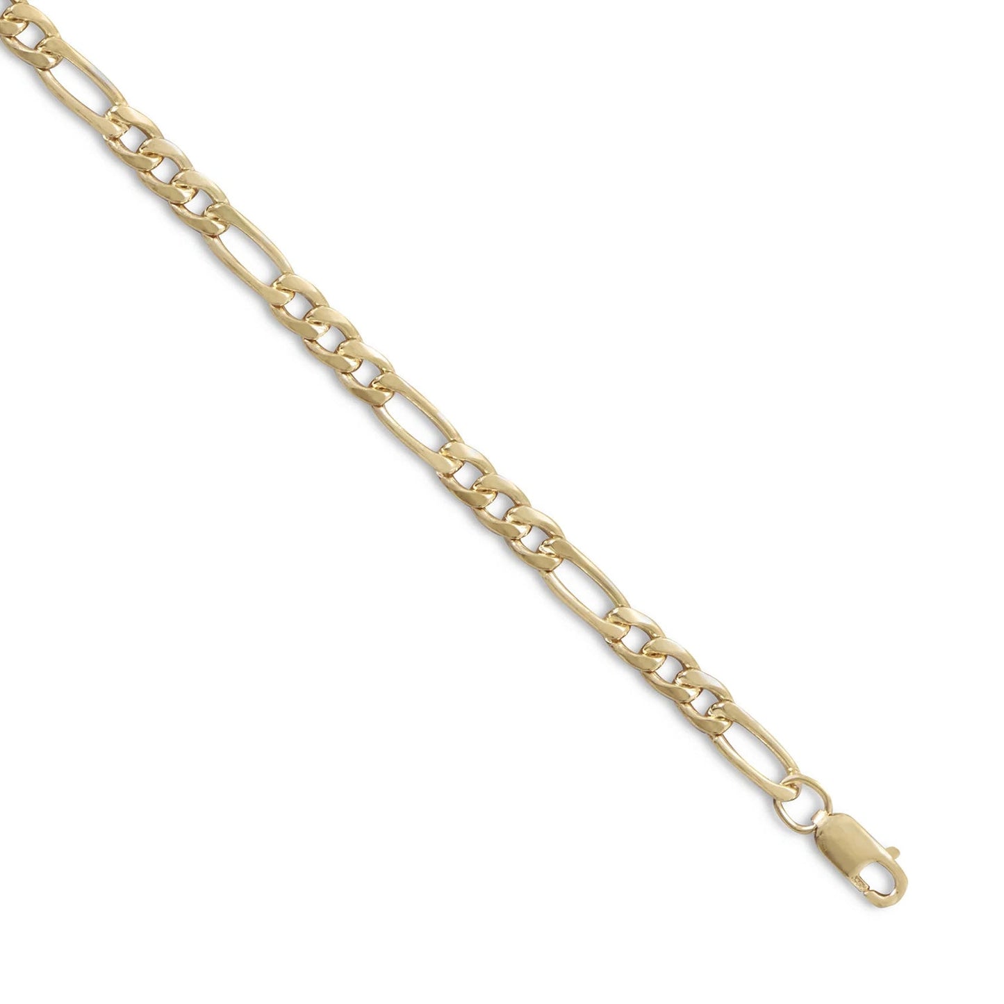 Figaro Chain Necklace 14/20 Gold Filled Lobster Clasp 3+1 3.6mm
