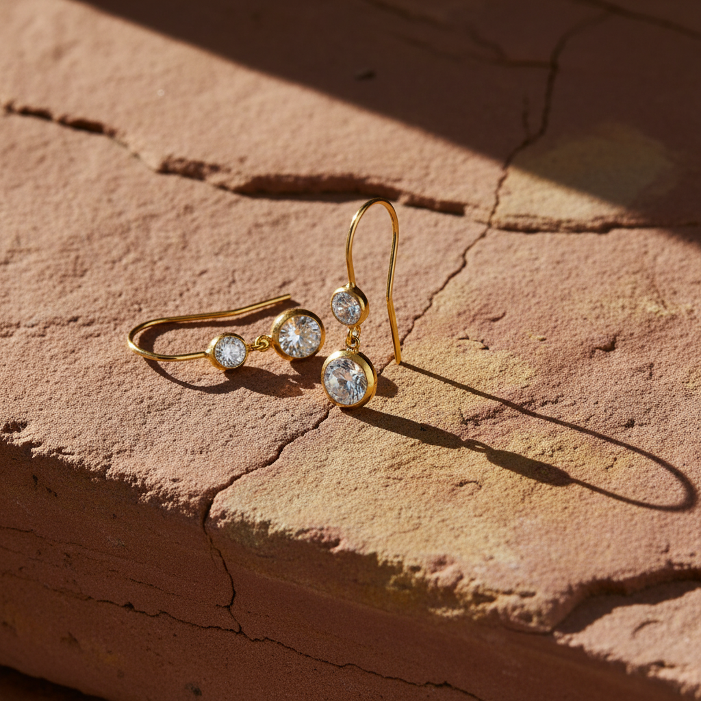 Artistic shot on sandstone