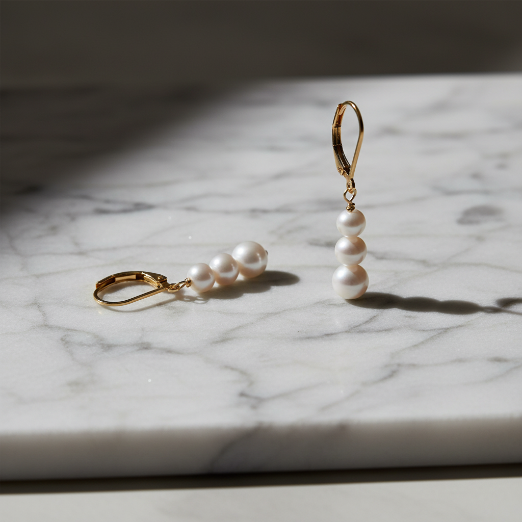 Artistic shot on textured marble
