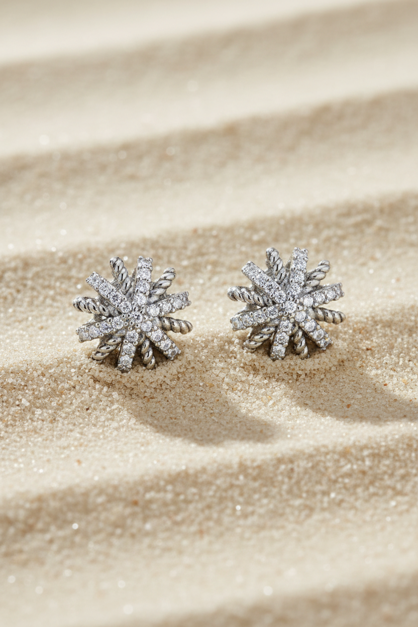 Beach Sand CZ Starburst