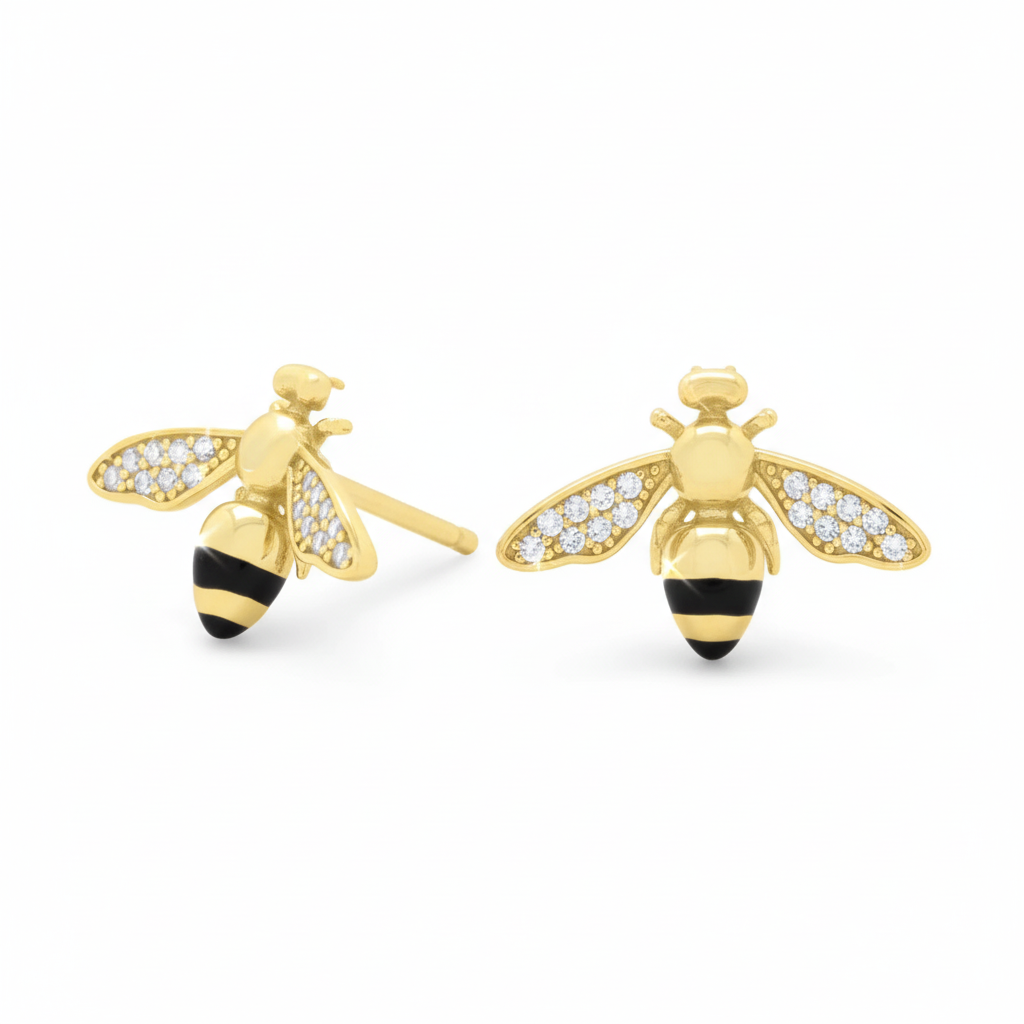 Bee White Angled