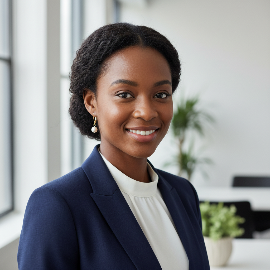 Black woman in professional setting