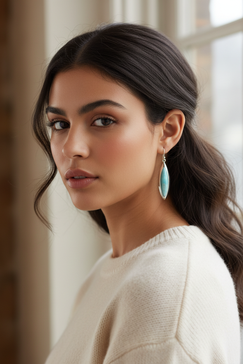 Casual Confident Marquise Larimar