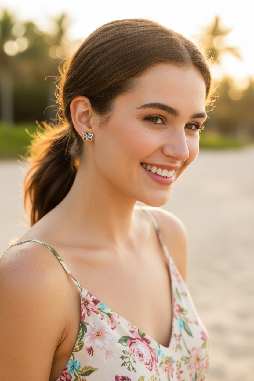 Cheerful summer lifestyle